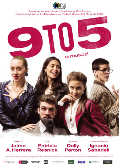 9 to 5, el musical → Teatre Gaudí Barcelona