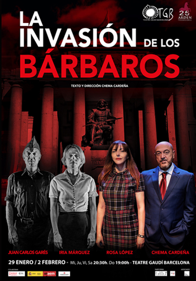 390px x 560px - La invasiÃ³n de los bÃ¡rbaros - Teatre Barcelona