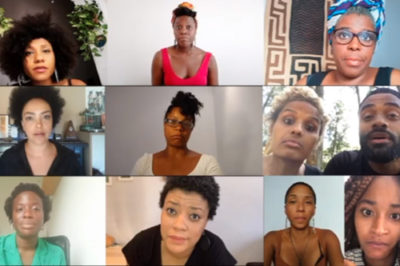 Actrices, actores y creadorxs de Tinta Negra reivindican #BlackLivesMatter