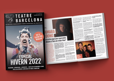 Ja pots descarregar la nova Revista TeatreBarcelona especial Hivern 2022