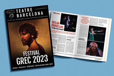 Consigue la Revista TeatreBarcelona Especial Grec y teatro de verano 2023