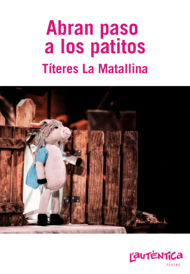 Abran paso a los patitos - Teatro Barcelona