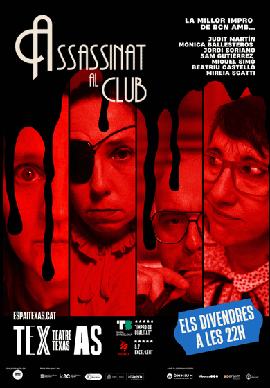 Impro Barcelona: Assassinat al Club → Espai Texas