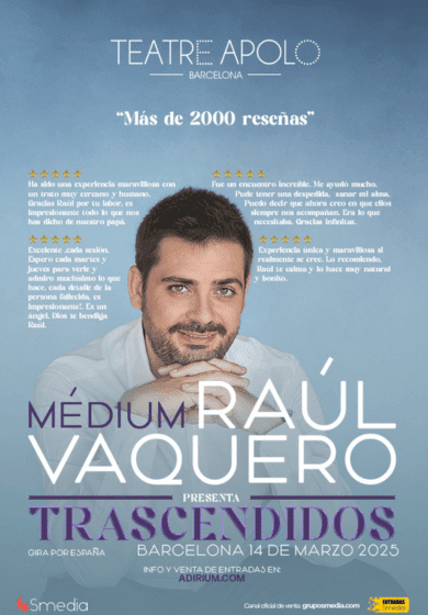 Raúl Vaquero: Trascendidos → Teatre Apolo