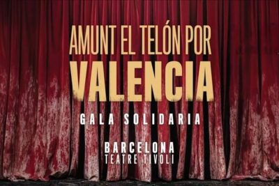 Barcelona aixeca el teló per València: una gala solidària històrica