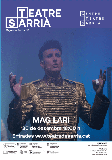 Una nit amb el Mag Lari → Teatre de Sarrià