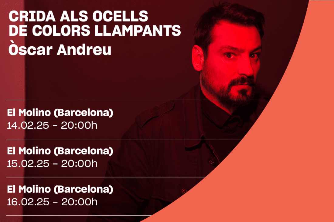 Òscar Andreu: Crida als ocells de colors llampants