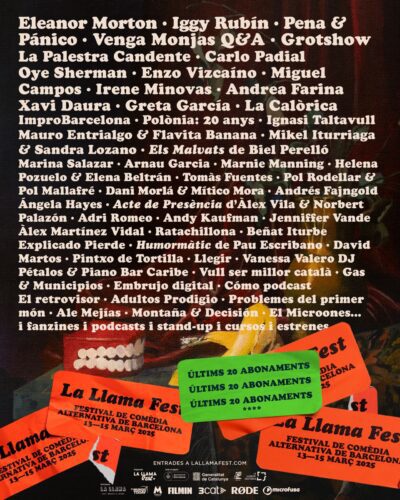 La Llama Fest 2025 → Diversos espais de Barcelona