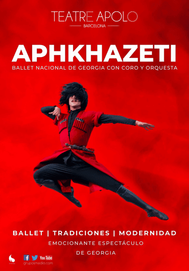 Ballet Nacional de Geòrgia: Aphkhazeti → Teatre Apolo