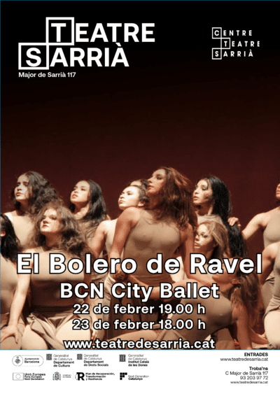 BCN City Ballet: El Bolero de Ravel → Teatre de Sarrià